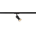 1-Phasen-Strahler PURI 2.0 BASIC, GU10 max. 6W, drehbar und schwenkbar, schwarz