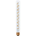 LED lamp SOFT TUBE T300 - PHASE clear E27 8W 400lm 1900K 330� CRI 90-100 dimmable
