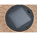 SLV LED Ootdoor Solar Stehleuchte ADEGAN, 4,35W, 2200K, 100lm, IP65, dimmbar, braun