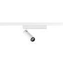 SLV LED 1-Phasen-Strahler GRIP! S PHASE, zylindrisch, 11W 3000K 29�, CRi >90, dimmbar, schwenkbar, wei� / schwarz