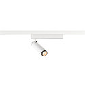 SLV LED 1-Phasen-Strahler GRIP! S PHASE DTW, zylindrisch, 11W 2000-3000K 29�, CRi >90, Dim-to-Warm, schwenkbar, wei� / schwarz