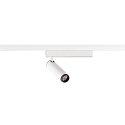 SLV LED 1-Phasen-Strahler GRIP! S PHASE DTW, zylindrisch, 11W 2000-3000K 29�, CRi >90, Dim-to-Warm, schwenkbar, wei� / schwarz