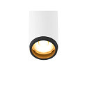 SLV LED Niedervolt-Spot GRIP! S DALI, zylindrisch, 48V, 9.8W 3000K 29�, DALI dimmbar, schwenkbar, wei� / schwarz