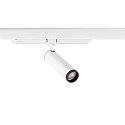 SLV LED 3-Phasen-Strahler GRIP! M DALI, 20W 3000K 42�, CRi >90, UGR <19, DALI/Touch dimmbar, schwenkbar, wei� / schwarz