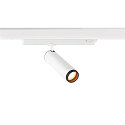 SLV LED 3-Phasen-Strahler GRIP! M PHASE, 20W 2700K 42�, CRi >90, UGR <19, dimmbar, schwenkbar, wei� / schwarz