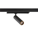 SLV LED 3-Phasen-Strahler GRIP! M PHASE DTW, 15W 2000-3000K 42�, CRi >90, UGR <19, Dim-to-Warm, schwenkbar, schwarz / gold