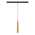 SLV LED Pendelleuchte GRIP! S, 48V, 2000-3000K 29�, DALI steuerbar, Dim-to-Warm, gold / schwarz