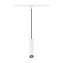 SLV 1-phase pendant luminaire GRIP! L GU10 GU10 IP20, white dimmable