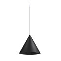 SLV pendant luminaire MAGICO 38 E27 IP20, black matt dimmable