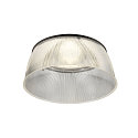 SLV LED Hallenstrahler HIGHBAY C 400 DALI, IP65 IK08, 220-240V AC, 200W 4000K 35000lm 90�, CRI 80, UGR <22, DALI dimmbar