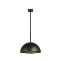 SLV Pendelleuchte FORCHINI M 40, E27 max. 40W, matt schwarz / matt gold