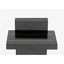 SLV Outdoor LED Stehleuchte ABRIDOR POLE HYBRID, IP65 IK007, mit Solar-Panel + Sensoren, 2200/2700K, drehbar, anthrazit, 100cm