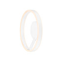 SLV LED Wand- und Deckenleuchte ONE PHASE, Up/Down, � 40cm, 14W 2700/3000K (CCT Switch) 2x130�, CRi >90, dimmbar, wei�