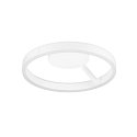 SLV LED Wand- und Deckenleuchte ONE PHASE, Up/Down, � 40cm, 14W 2700/3000K (CCT Switch) 2x130�, CRi >90, dimmbar, wei�