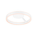 SLV LED Wand- und Deckenleuchte ONE DALI, Up/Down, � 40cm, 14W 2700/3000K (CCT Switch) 130�, DALI dimmbar, wei�
