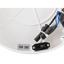 SLV LED Wand- und Deckenleuchte ONE DALI, Up/Down, � 60cm, 23W 2700/3000K (CCT Switch) 130�, DALI dimmbar, wei�