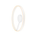 SLV LED Wand- und Deckenleuchte ONE DALI, Up/Down, � 60cm, 23W 2700/3000K (CCT Switch) 130�, DALI dimmbar, wei�