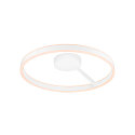 SLV LED Wand- und Deckenleuchte ONE DALI, Up/Down, � 60cm, 23W 2700/3000K (CCT Switch) 130�, DALI dimmbar, wei�