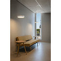 SLV LED Wand- und Deckenleuchte DECONA PHASE, rund, 18W 2700/3000K (CCT Switch), dimmbar, wei� / gold