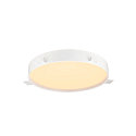 SLV LED Wand- und Deckenleuchte DECONA PHASE, rund, 23W 2700/3000K (CCT Switch), dimmbar, wei�