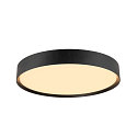 LED Wand- und Deckenleuchte DECONA PHASE, rund, 23W 2700/3000K (CCT Switch), dimmbar, schwarz