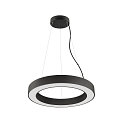 SLV LED Pendelleuchte MEDO� RING 60 DALI, 26W 3000/4000K (CCT Switch) 3750lm 110�, CRi >90, DALI dimmbar, schwarz