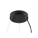 SLV LED Pendelleuchte MEDO� RING 90 PHASE, 43W 3000/4000K (CCT Switch) 5000/5300lm 110�, CRi >90, dimmbar, schwarz