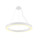LED Pendelleuchte MEDO� RING 90 PHASE, 43W 3000/4000K (CCT Switch) 5000/5300lm 110�, CRi >90, dimmbar, wei�