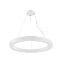 SLV LED Pendelleuchte MEDO� RING 90 PHASE, 43W 3000/4000K (CCT Switch) 5000/5300lm 110�, CRi >90, dimmbar, wei�