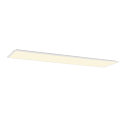 SLV LED Einlege-Deckenleuchte PANEL C 1200 ON-OFF, IP54 IK02, 120x30cm, 34W 3000/4000K (CCT Switch), UGR <19, schaltbar, CRI 80