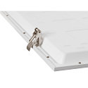 SLV LED Einlege-Deckenleuchte PANEL C 1200 DALI, IP54 IK02, 120x30cm, 34W 3000/4000K (CCT Switch), UGR <19, dimmbar, CRI 80