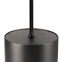 SLV pendant luminaire OCULUS PHASE DTW PVD round, Dim-To-Warm, adjustable IP20, bronze dimmable