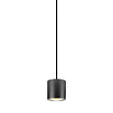 SLV pendant luminaire OCULUS PHASE DTW PVD round, Dim-To-Warm, adjustable IP20, bronze dimmable