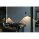 SLV pendant luminaire OCULUS PHASE DTW PVD round, Dim-To-Warm, adjustable IP20, copper dimmable