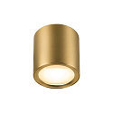 SLV ceiling luminaire OCULUS PHASE DTW round, Dim-To-Warm, adjustable, with lens optics IP20, brushed brass dimmable