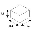 SLV Zugentlastung, Standard, f�r nicht dimmbare Treiber (Art.Nr. 1008699 / 1008700 / 1008701)