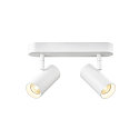 wall and ceiling luminaire NOBLO� DOUBLE PHASE DTW 2 flames, round, Dim-To-Warm IP20