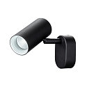 SLV LED Wand- und Deckenleuchte NOBLO� SINGLE PHASE DTW, IP20, 8W 2000-3000K 450lm 36�, CRi >90, Dim-to-Warm, schwarz