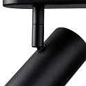 SLV wall and ceiling luminaire NOBLO� DOUBLE PHASE DTW 2 flames, round, Dim-To-Warm IP20, black dimmable