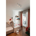 LED Wand- und Deckenstrahler NOBLO� TRIPLE PHASE, IP20, 3-flammig, kardanisch, CRi>90, dimmbar