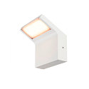 SLV LED Outdoor Wandleuchte ORDI II, eckig, 10W, 2200/3000K, 750/900lm, IK07, IP65, dimmbar, wei�