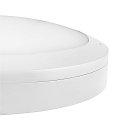 SLV LED Aufbauleuchte OUTDOOR BULKHEAD V 360, IP65 IK10, � 36cm, 20W 3000/4000/6500K 110�, CRI 80, schaltbar, schwarz, wei�