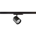 SLV LED 3-Phasen Strahler TRACKSPOT V 18, IP20 IK02, CRi >90, verstellbar, schaltbar, 18W, 3000K 2250lm 36�, schwarz