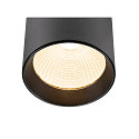 SLV LED 3-Phasen Strahler TRACKSPOT C 17, IP20 IK02, CRi >90, verstellbar, schaltbar, 17W 3000K 2450lm 36�, schwarz