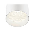 SLV LED 3-Phasen Strahler TRACKSPOT C 29, IP20 IK02, CRi >90, verstellbar, schaltbar, 29W 4000K 4200lm 36�, wei�