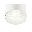 SLV 3-phase luminaire TRACKSPOT C 29 50� adjustable, switchable IP20, white, lacquered 