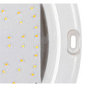 SLV LED Aufbauleuchte OUTDOOR BULKHEAD V 360, IP65 IK10, � 36cm, mit Sensor, 20W 3000/4000/6500K 110�, CRI 80, schaltbar, wei�