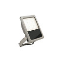 LED Flutlichtstrahler FLOODLIGHT C 100W ON-OFF, IP66 IK08, asymmetrisch 100�, neigbar, grau, 50/75/100W (multi) 4000K 16300lm