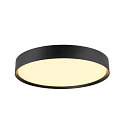 LED Deckenleuchte DECONA 42 CL, PHASE, rund, 23W, 3000/4000K, 2540/2680lm, UGR<25, IK06, IP44, dimmbar, schwarz