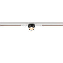 SLV LED Spot FIXT-IT!, 48V, DALI, rund, f�r Einbauschiene, 36�, 7W, 2700K, 800lm, UGR<19, IP20, dimmbar, wei�/schwarz